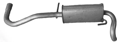 Rear Muffler Vw LUPO I
