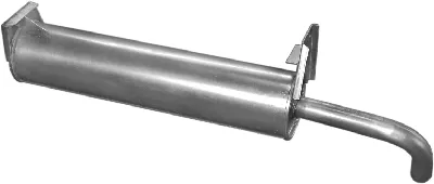 Rear Muffler Vw TRANSPORTER T3 Bus · Vw TRANSPORTER T3 Van · Vw TRANSPORTER T3 Platform/Chassis