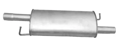 Centre Muffler Vw MULTIVAN T5 · Vw TRANSPORTER T5 Platform/Chassis (7JD, 7JE, 7JL, 7JY, 7JZ, 7F · Vw TRANSPORTER T5 Van