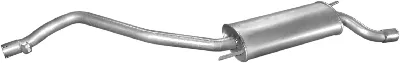 Rear Muffler Vw TRANSPORTER T4 Bus · Vw TRANSPORTER T4 Van · Vw TRANSPORTER T4 Platform/Chassis (70E, 70L, 70M, 7DE, 7DL, 7D
