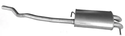 Rear Muffler Vw TRANSPORTER T5 Platform/Chassis (7JD, 7JE, 7JL, 7JY, 7JZ, 7F · Vw TRANSPORTER T5 Van