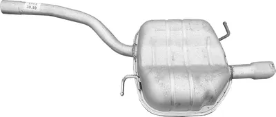 Rear Muffler Vw PASSAT B6 · Vw PASSAT B6 Variant