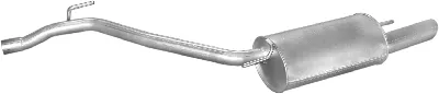 Rear Muffler Vw TRANSPORTER T4 Bus · Vw TRANSPORTER T4 Van · Vw TRANSPORTER T4 Platform/Chassis (70E, 70L, 70M, 7DE, 7DL, 7D