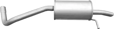 Rear Muffler Vw FOX Hatchback