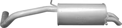 Rear Muffler Vw FOX Hatchback