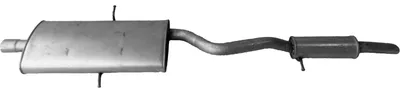 Rear Muffler Chrysler VOYAGER / GRAND VOYAGER III · Chrysler VOYAGER IV
