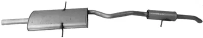 Rear Muffler Chrysler VOYAGER / GRAND VOYAGER III