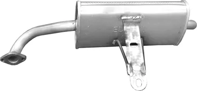 Rear Muffler Piaggio QUARGO Platform/Chassis