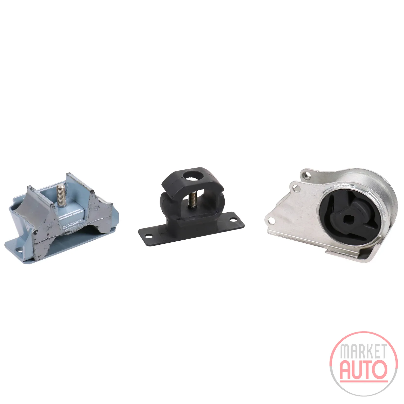 Set of engine mounts