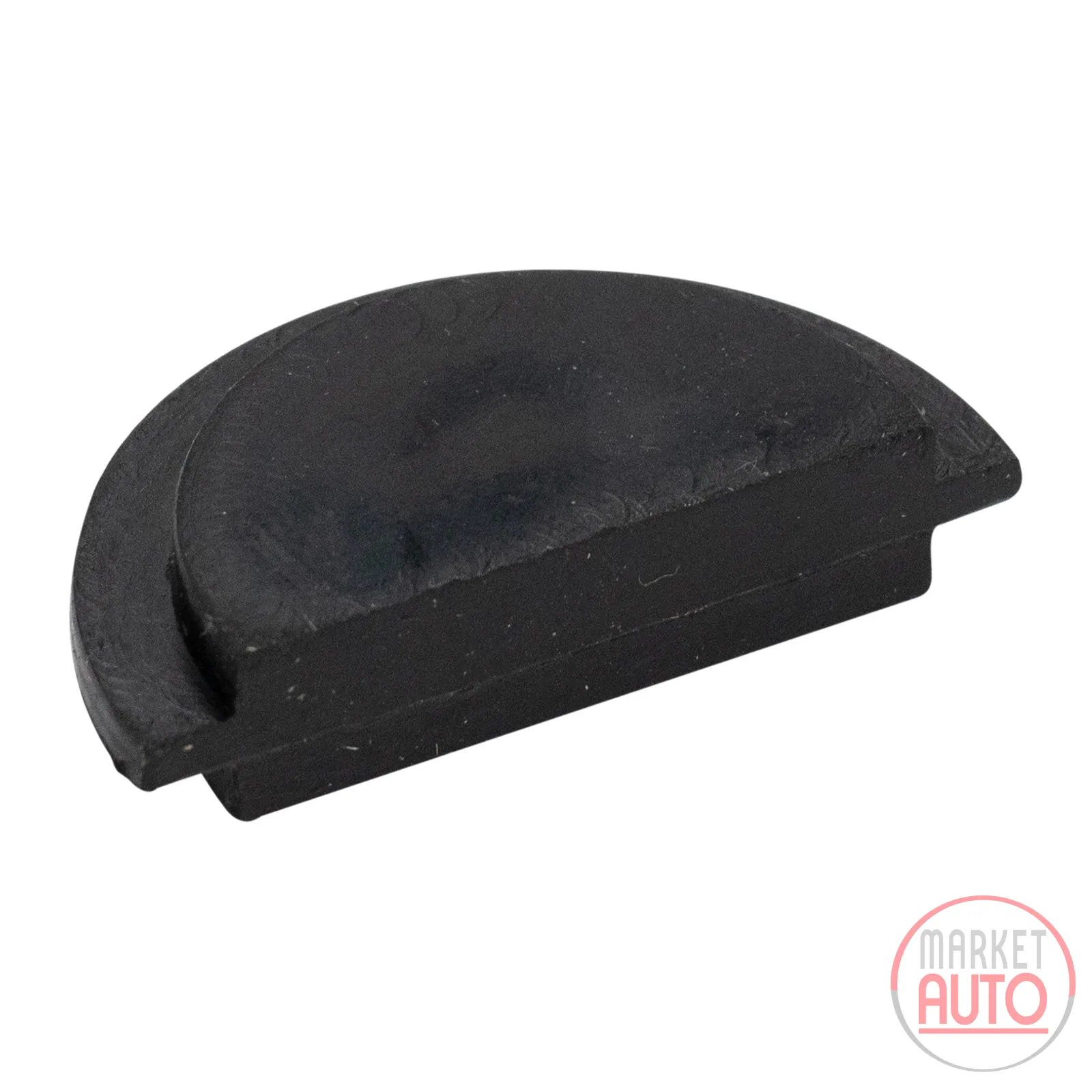 Half moon gasket valve cover gasket
