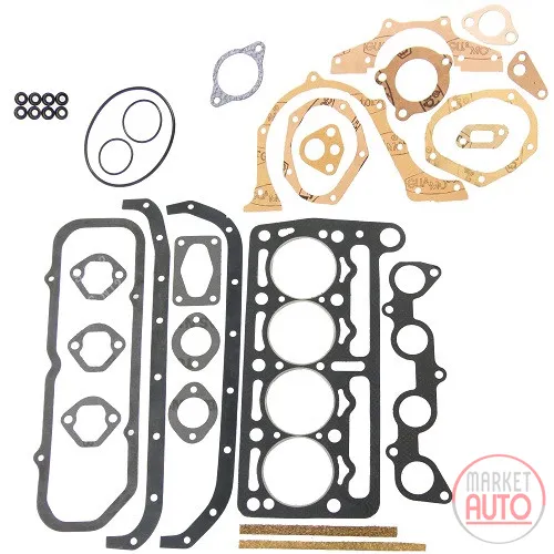 Engine gasket kit without shaft seal