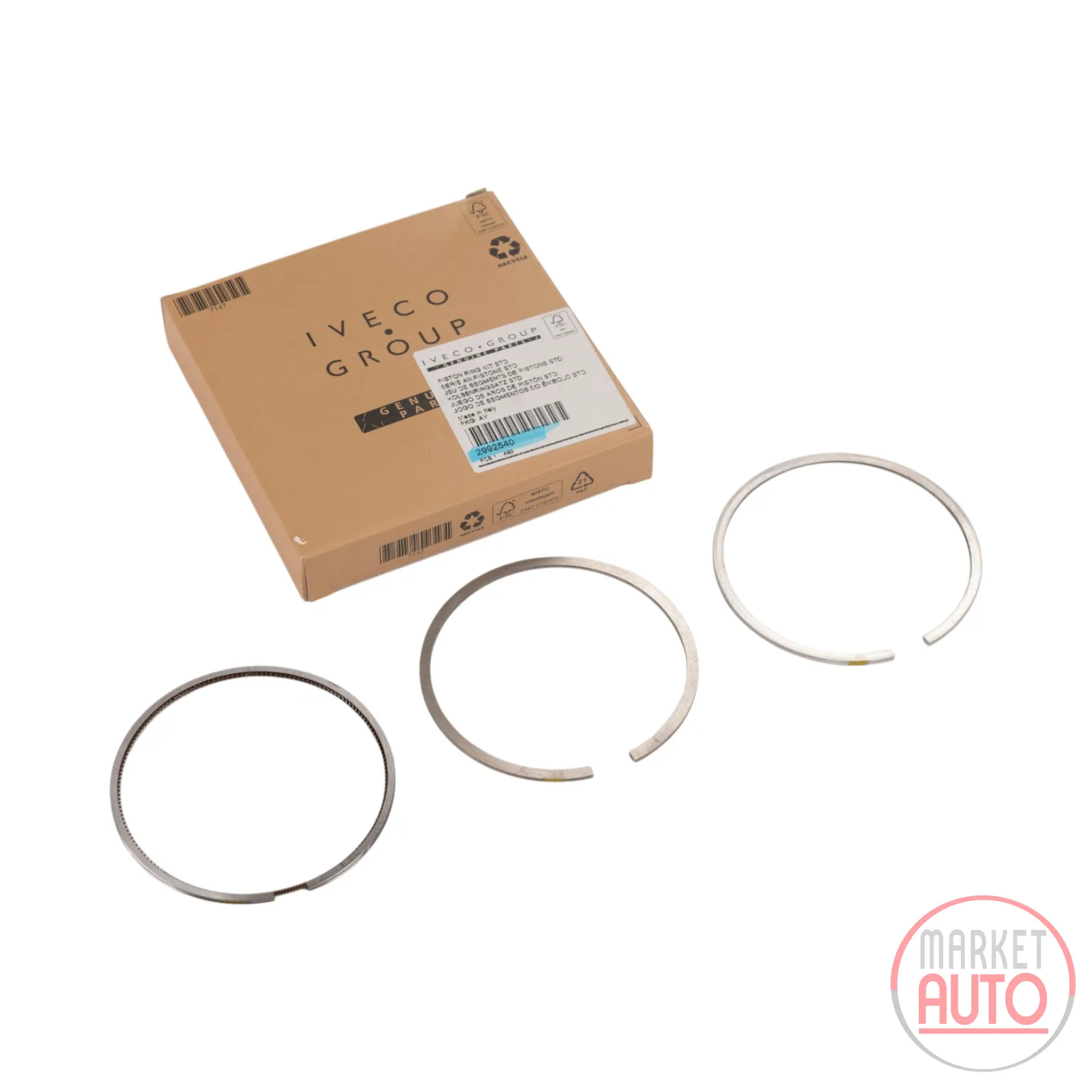 Piston ring set Iveco OE (2992540)
