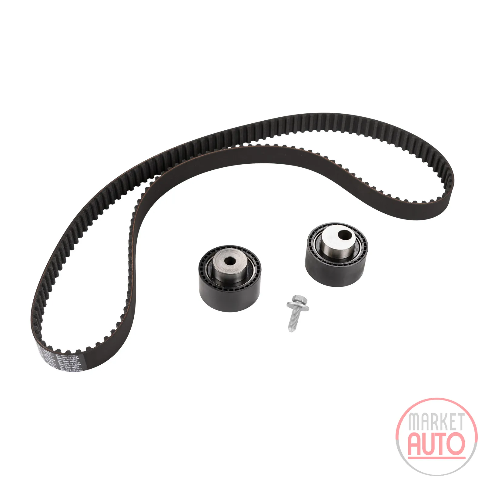 Timing belt set with 2 pulleys NTN-SNR