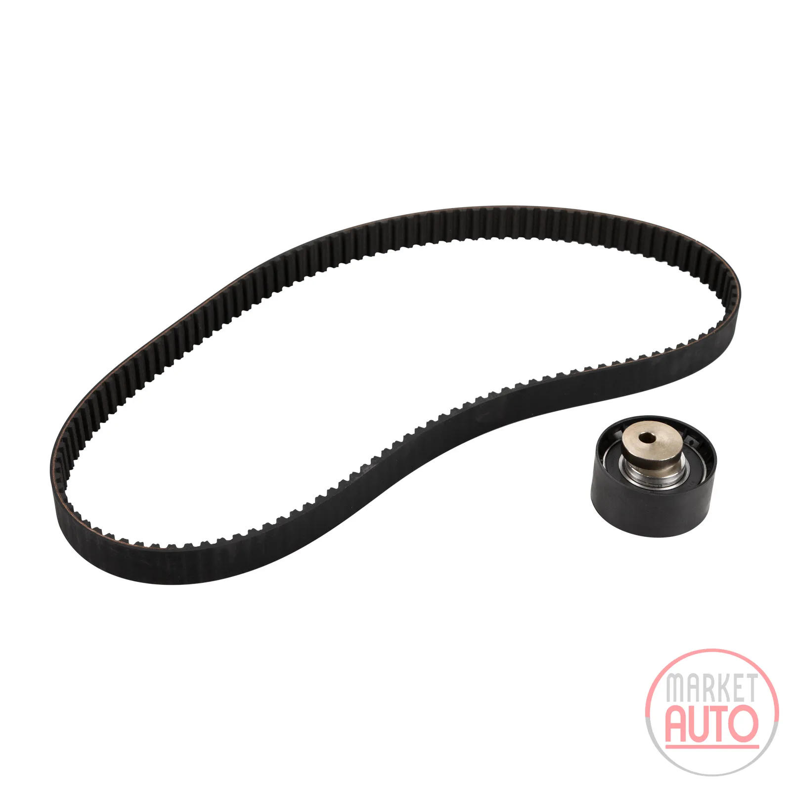 Timing belt set with 1 idler pulley NTN-SNR