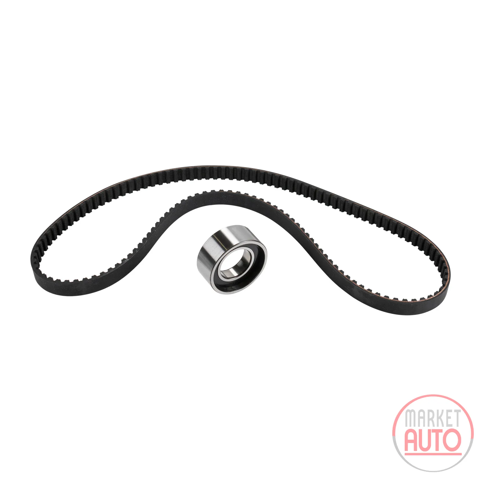 Timing belt set with 1 idler pulley NTN-SNR