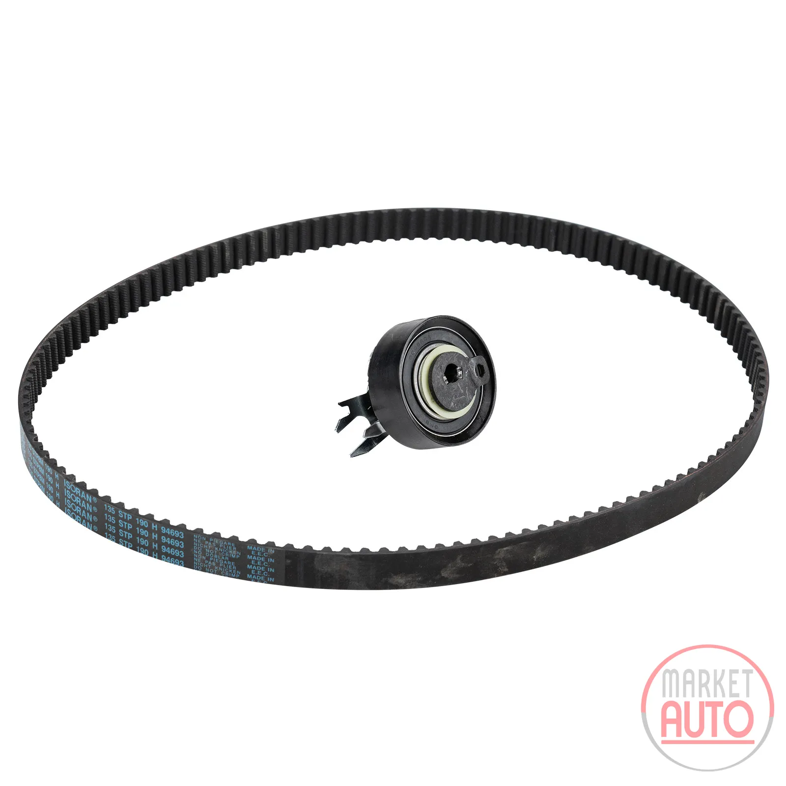 Timing belt set with 1 pulley