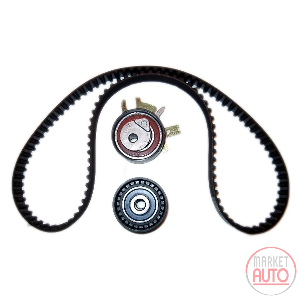 Timing belt set with 2 idler pulleys DAYCO