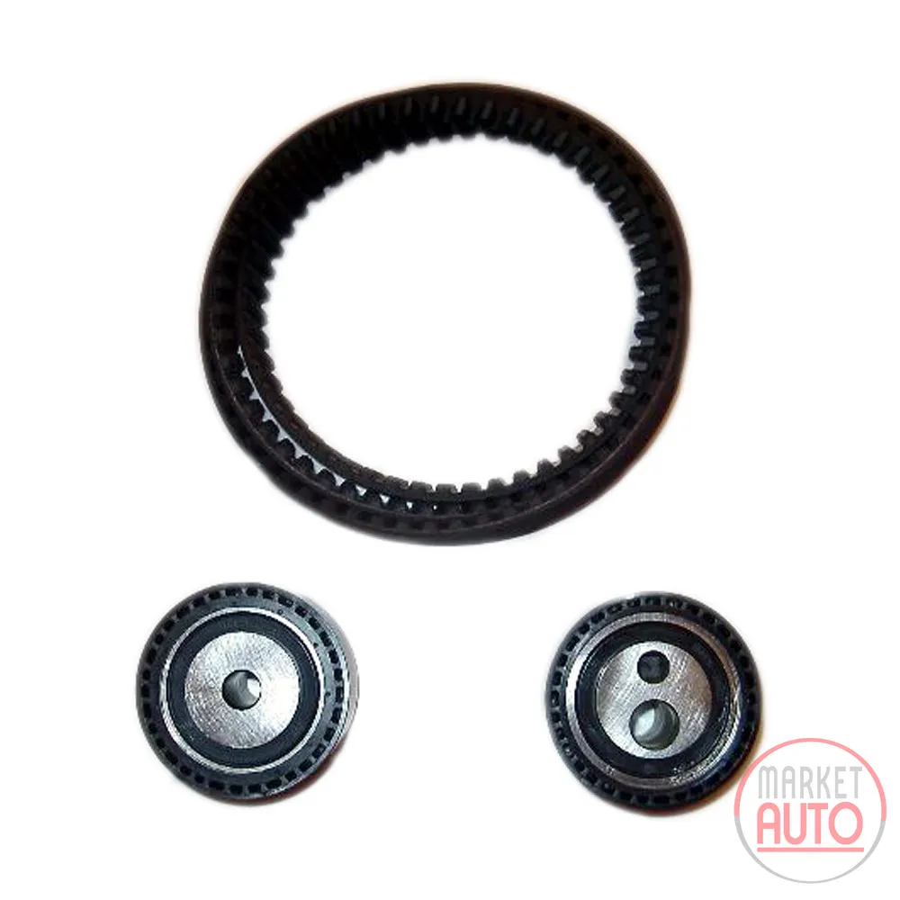 Timing belt set with 2 pulleys 62mm