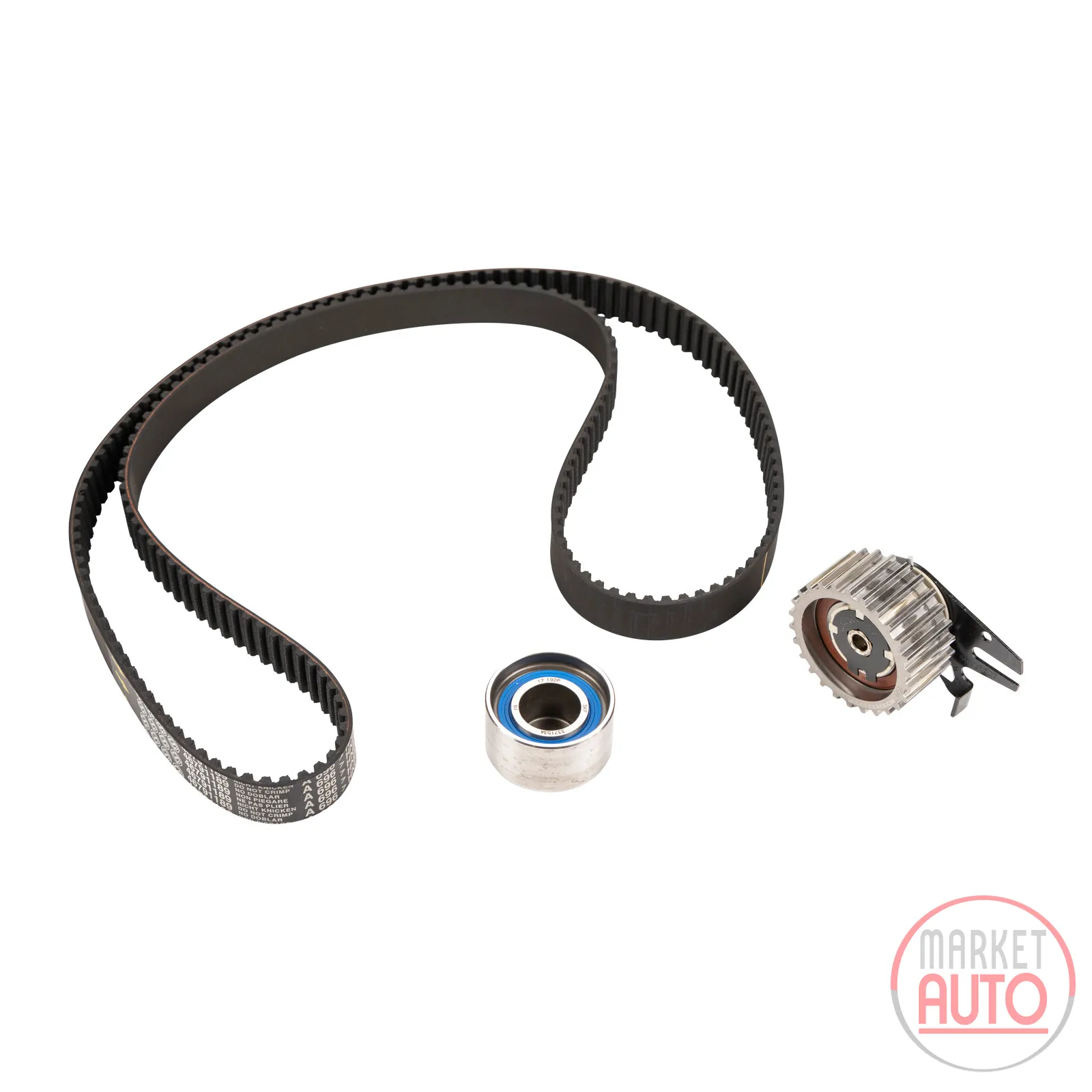 Timing belt set with 2 pulleys up to 05