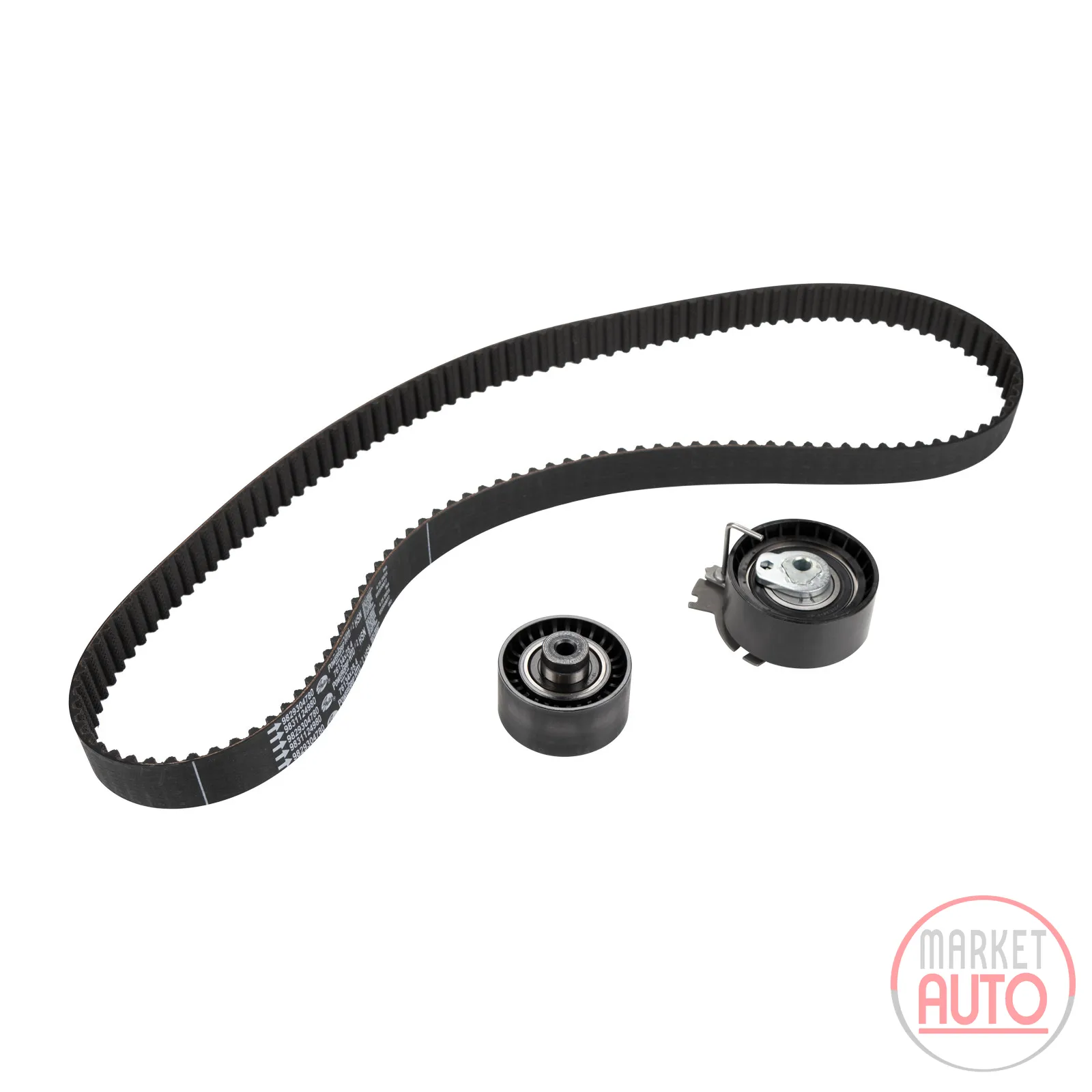 Timing belt set with 2 pulleys Original PSA (0831R9)