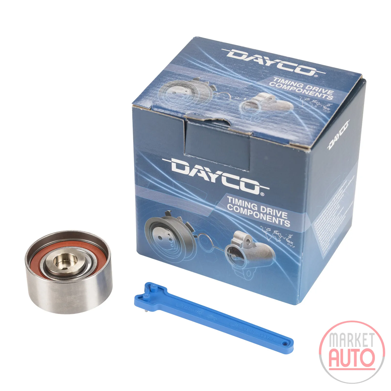 Timing belt tensioner pulley