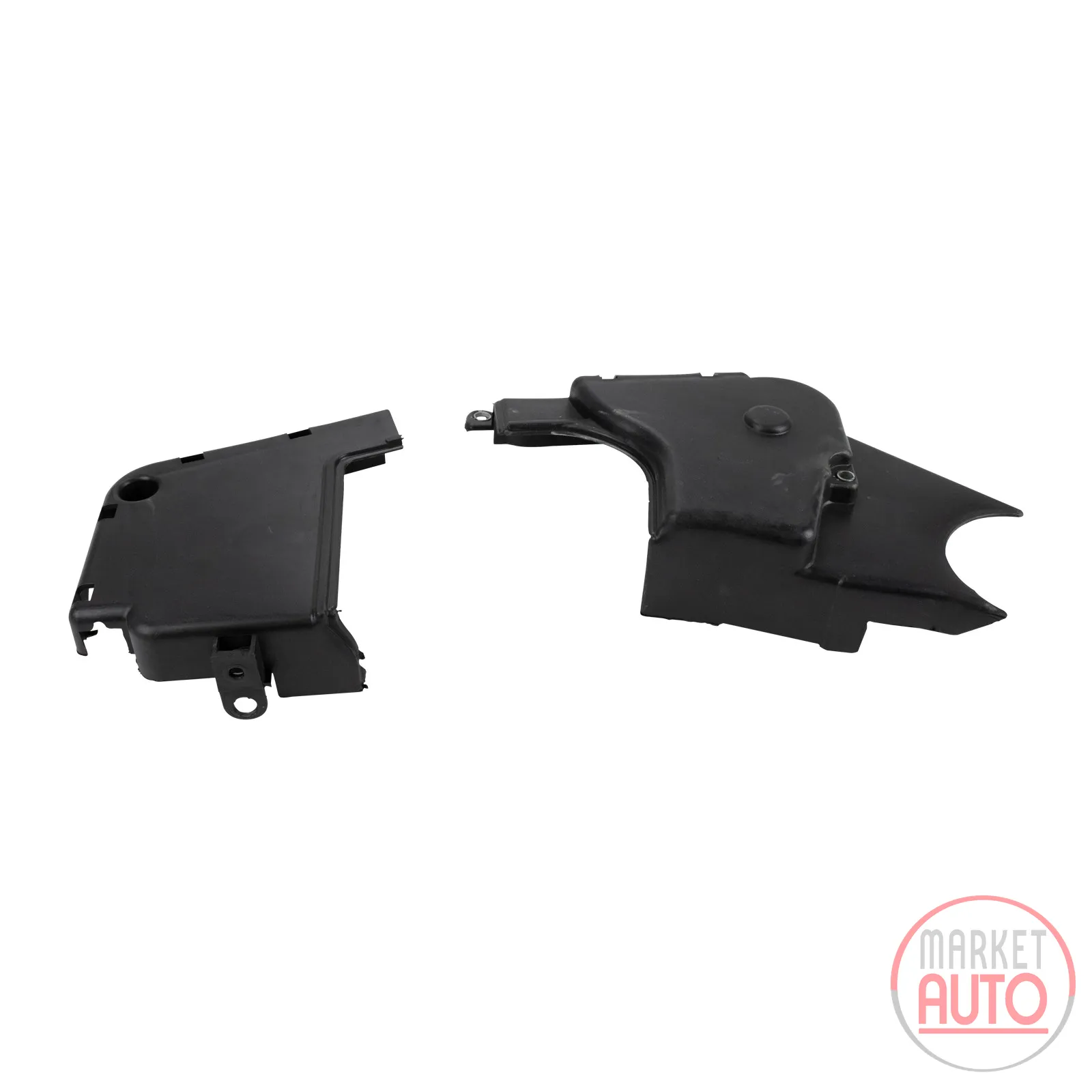 Timing belt cover 2 parts