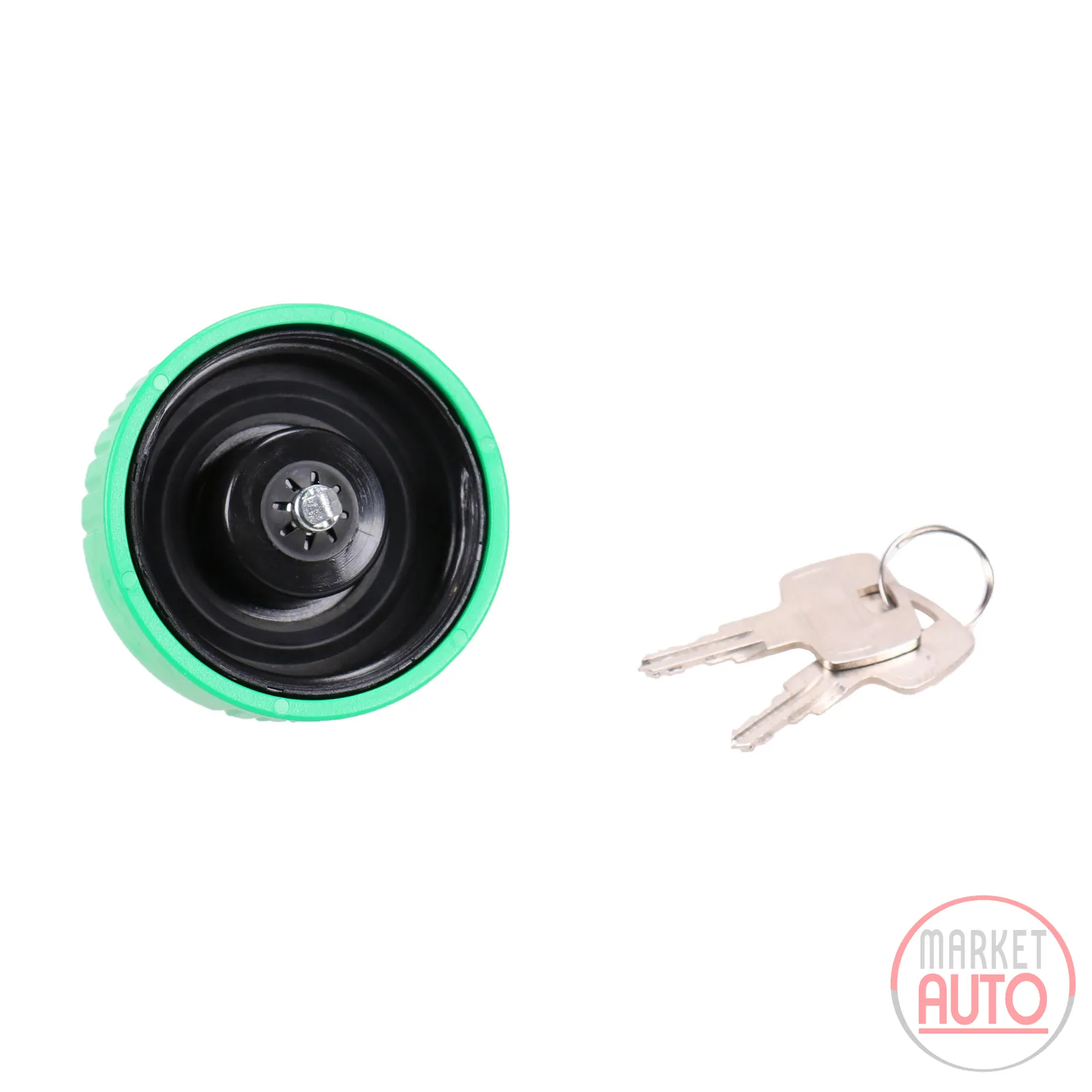 Tank cap lockable green