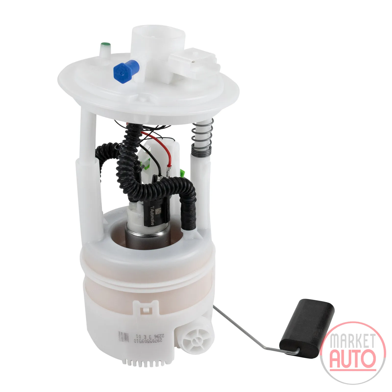 Fuel feed unit with level sensor