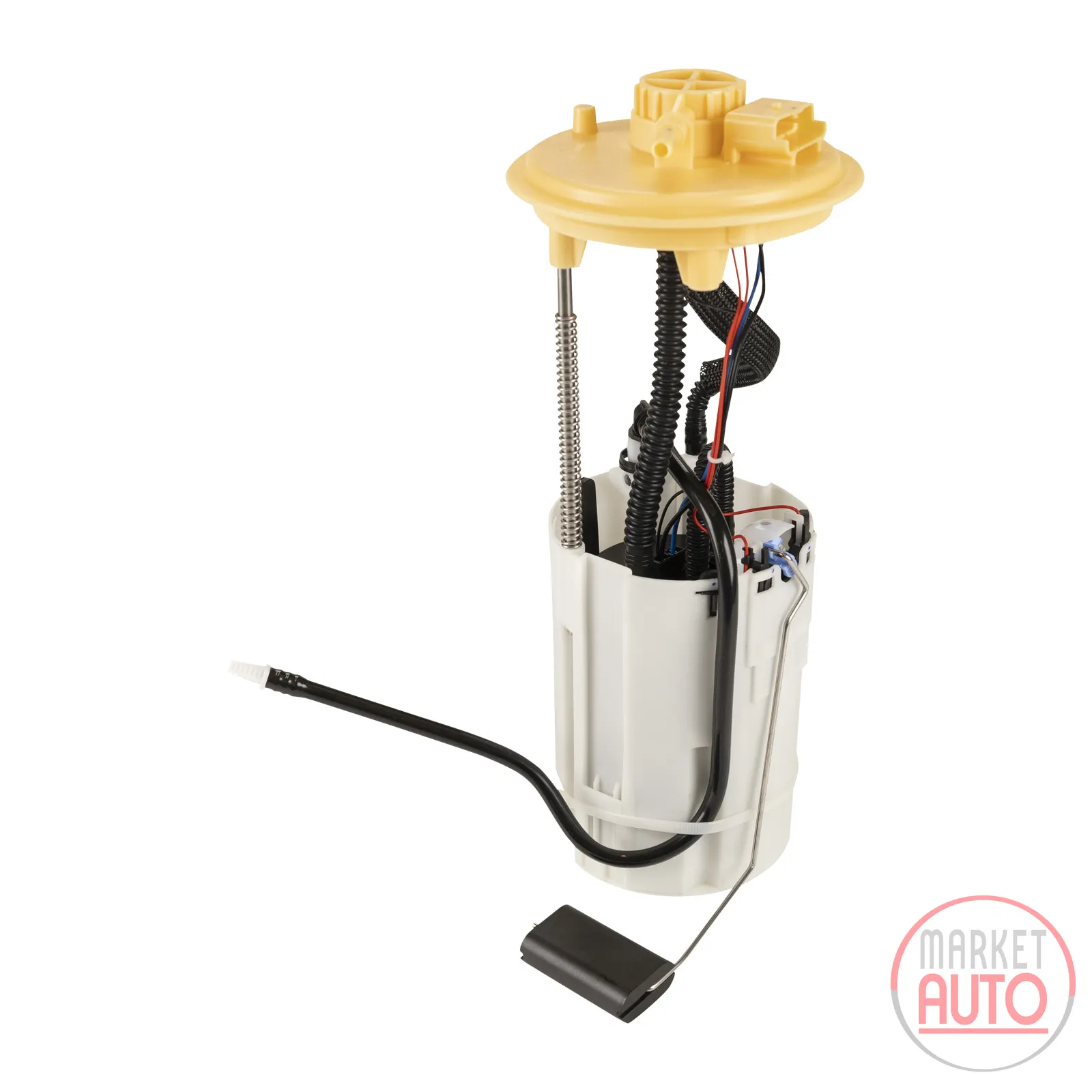 Fuel feed unit with level sensor