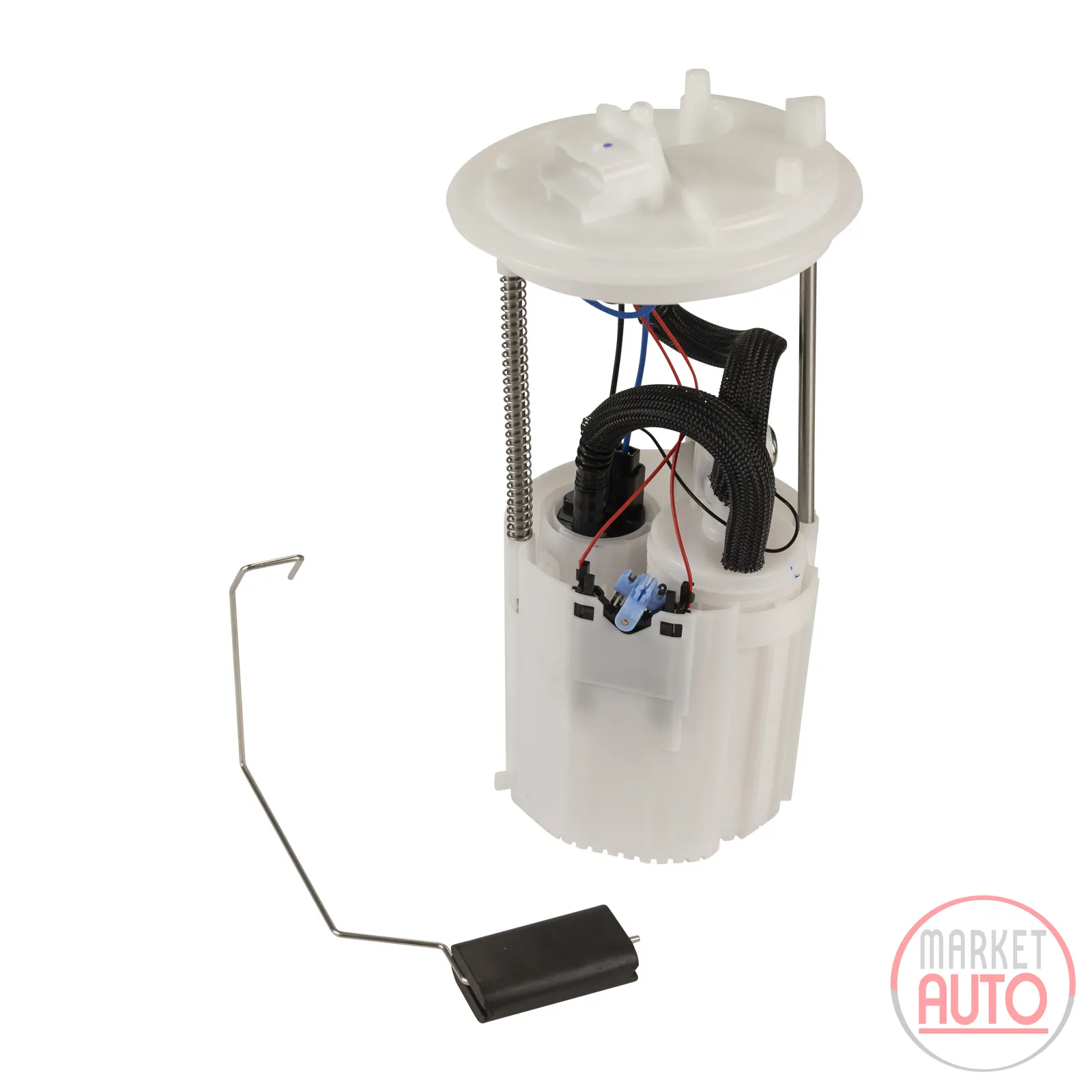 Fuel feed unit with level sensor