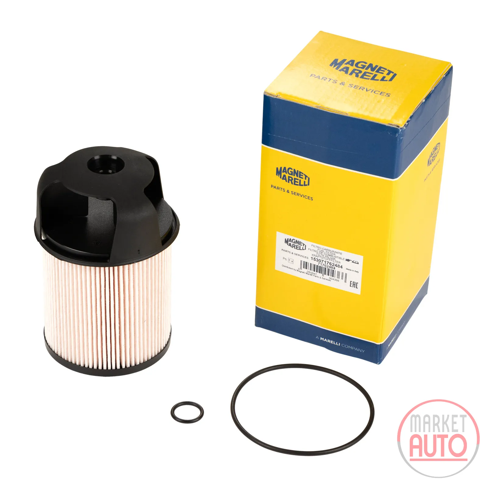 Diesel fuel filter D=83 mm H=138 mm