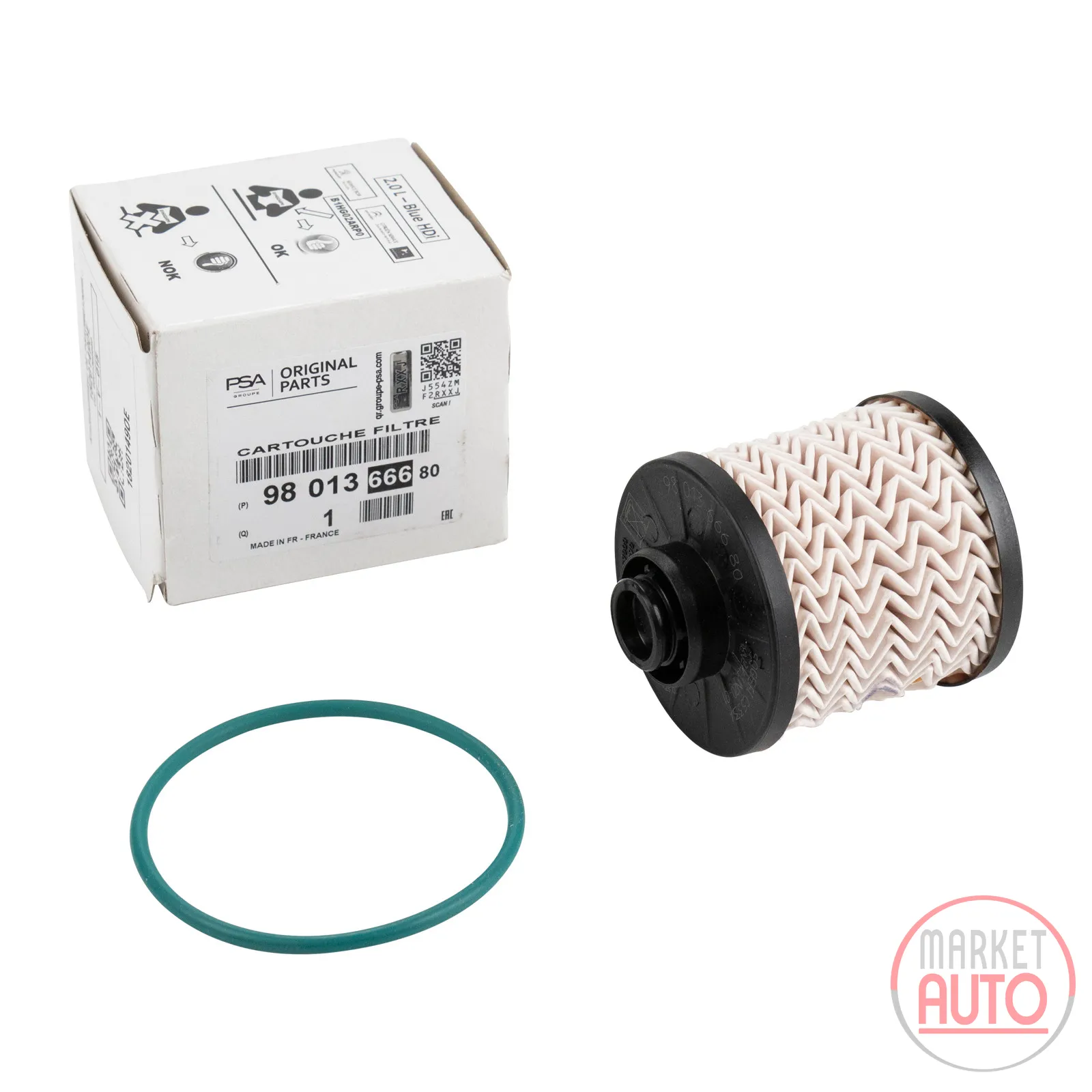 Fuel filter OE PSA(9801366680)