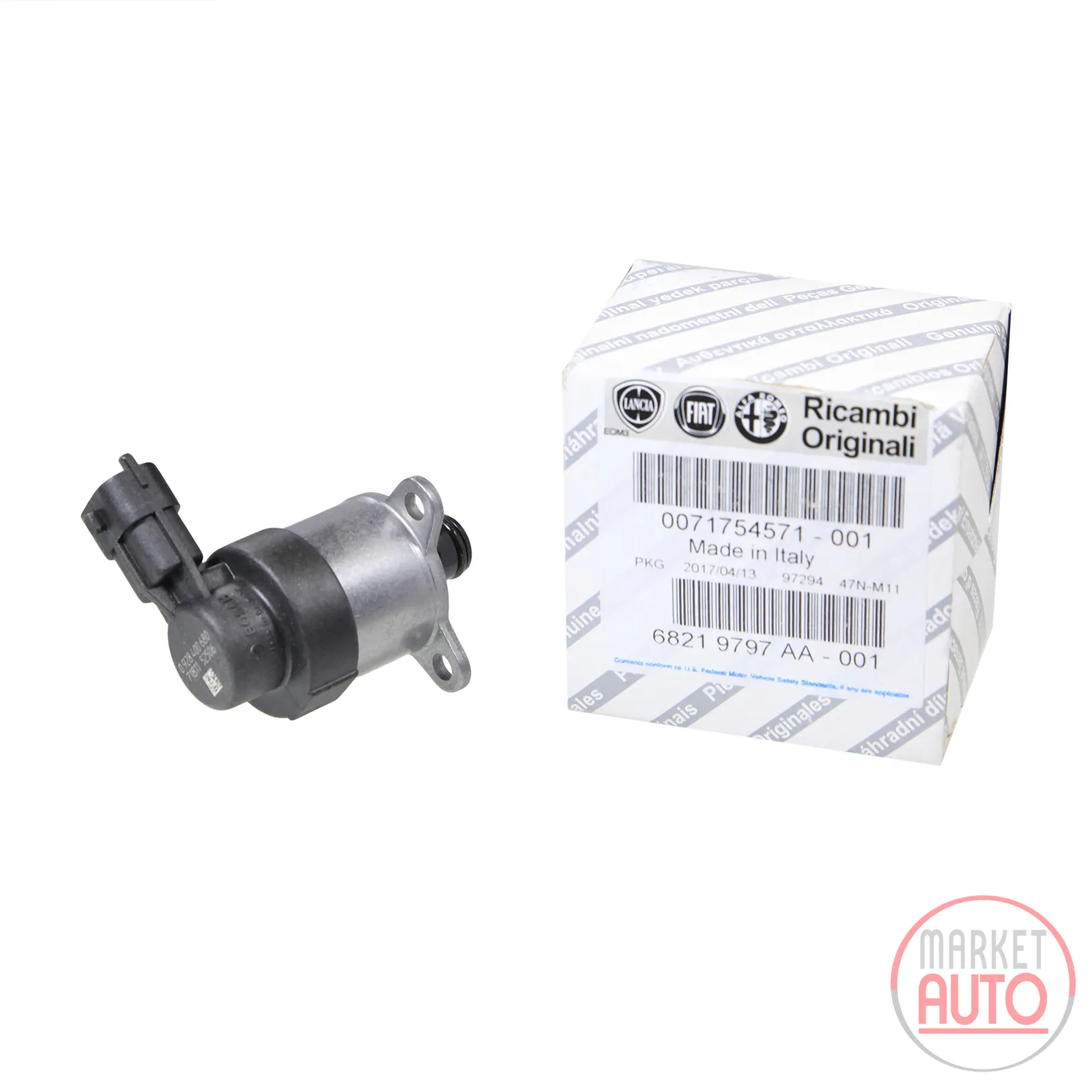 Pressure control valve fuel high pressure pump