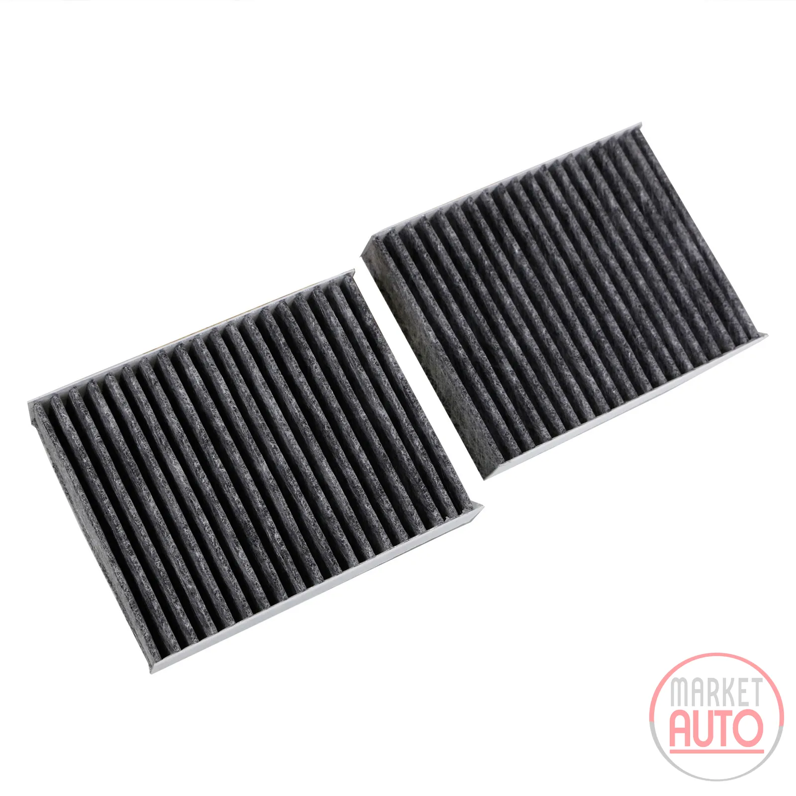 Set of interior air filters, pollen filter, activated carbon filter (L175xW139xH