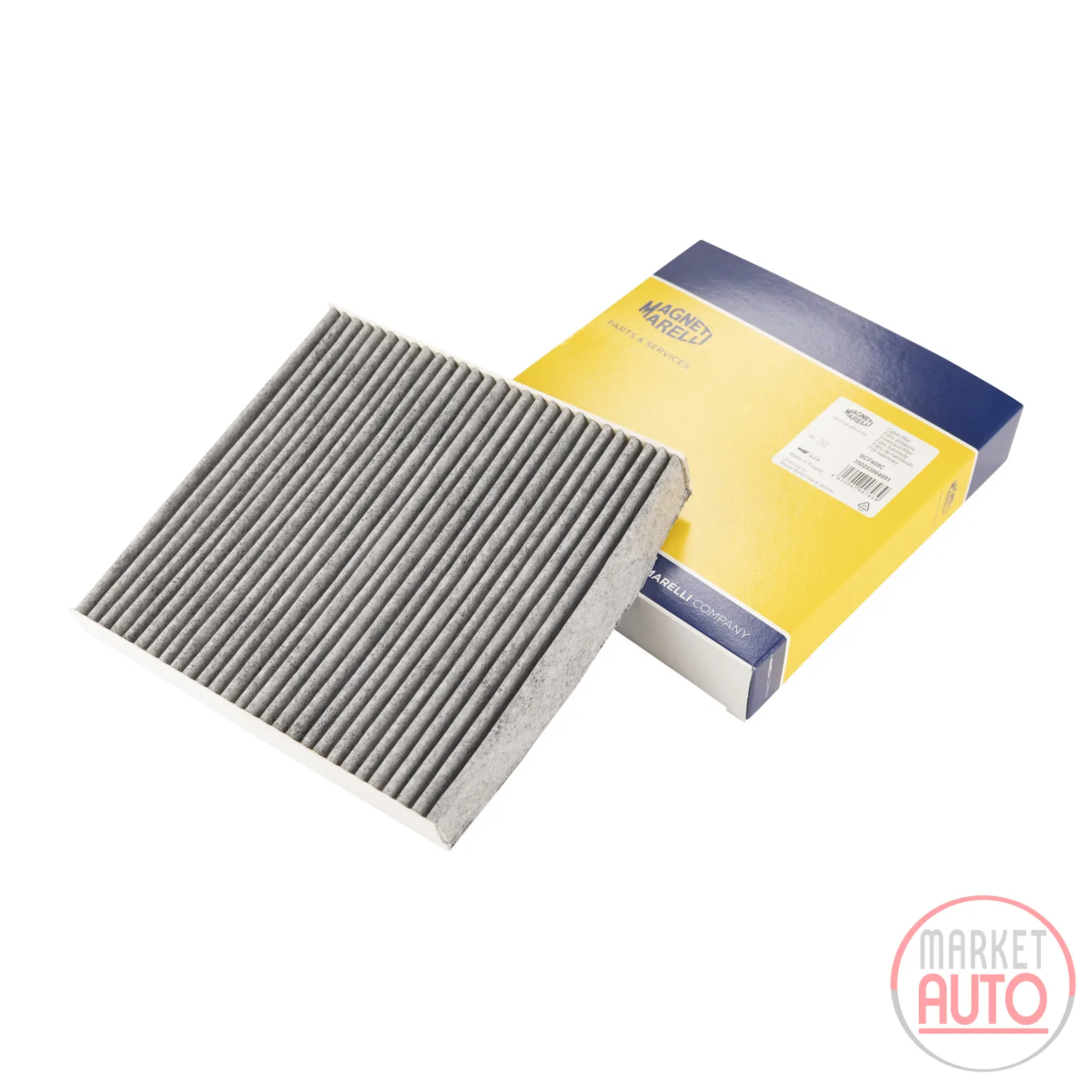 Interior air filter activated carbon Magneti Marelli L=196 W=187 H=30 mm