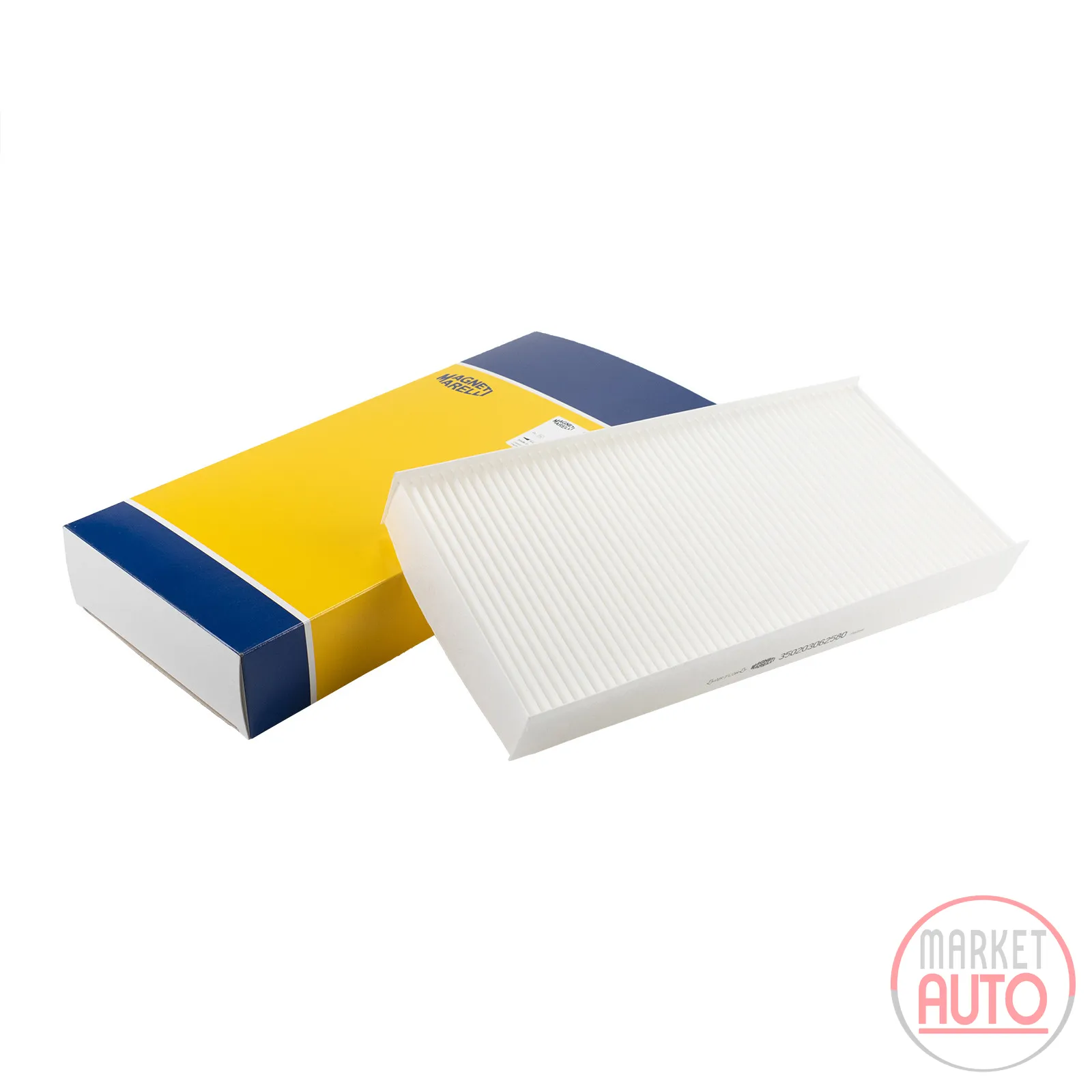 Cabin air filter pollen filter Magneti Marelli L=375 W=176 H=48 mm