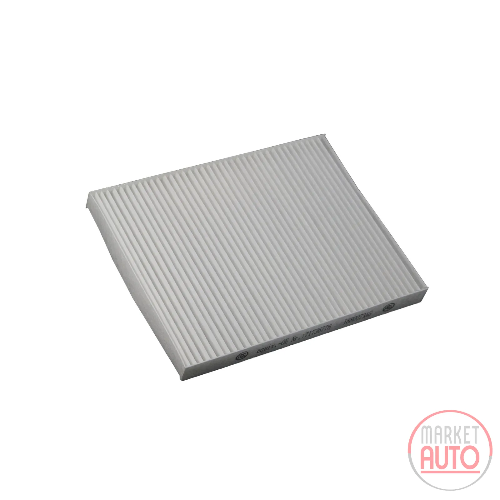 Interior pollen filter (L232xW180xH21 mm)
