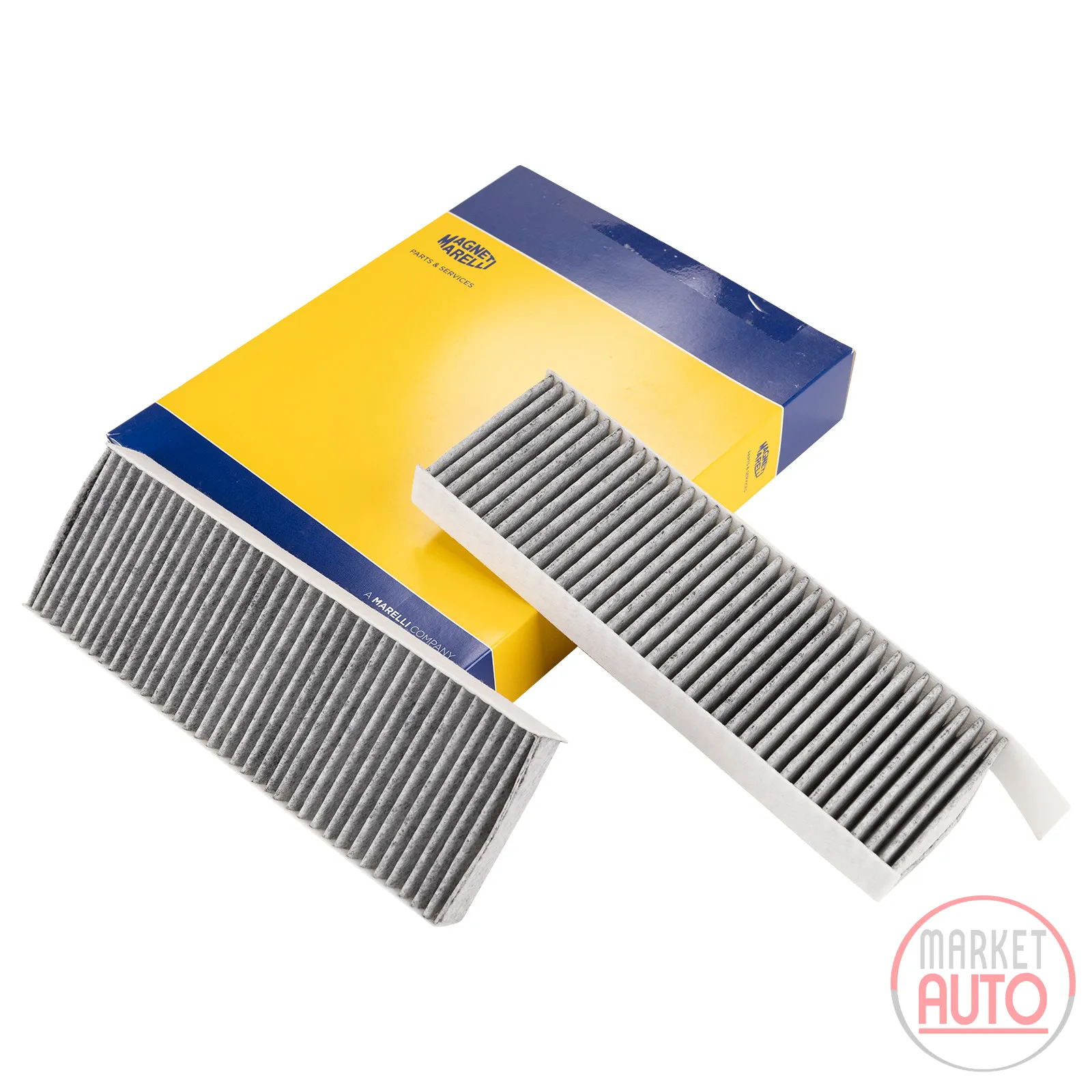 Cabin filter activated carbon Magneti Marelli H: 30mm W: 96mm L: 290mm