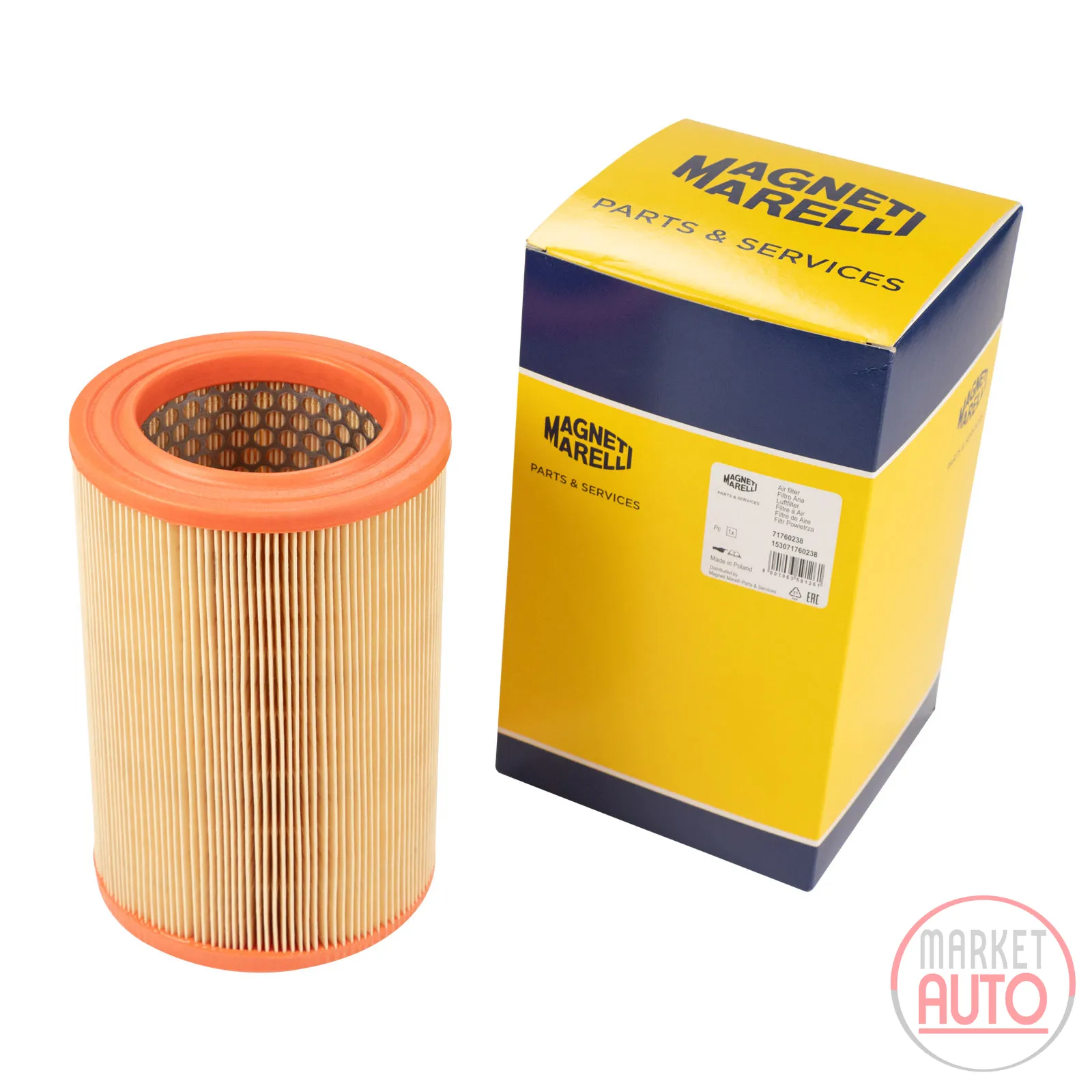 Air filter insert round Magneti Marelli