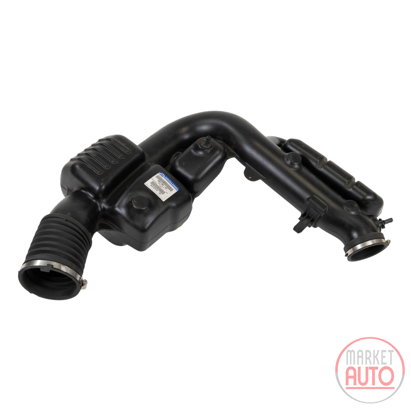 Air line with silencer to air filter box