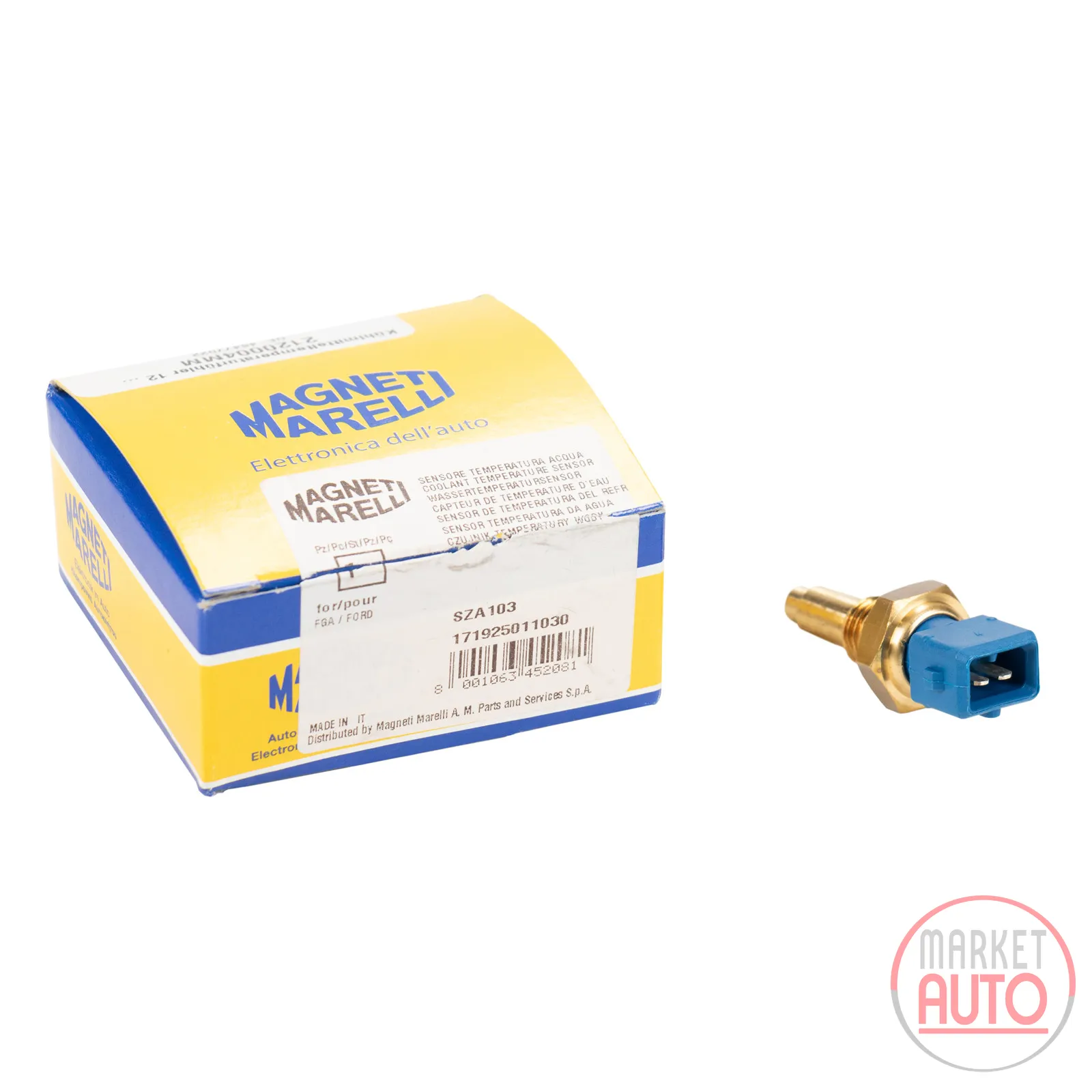 Coolant temperature sensor without seal 12 X 1.5 19SW Magneti Marelli