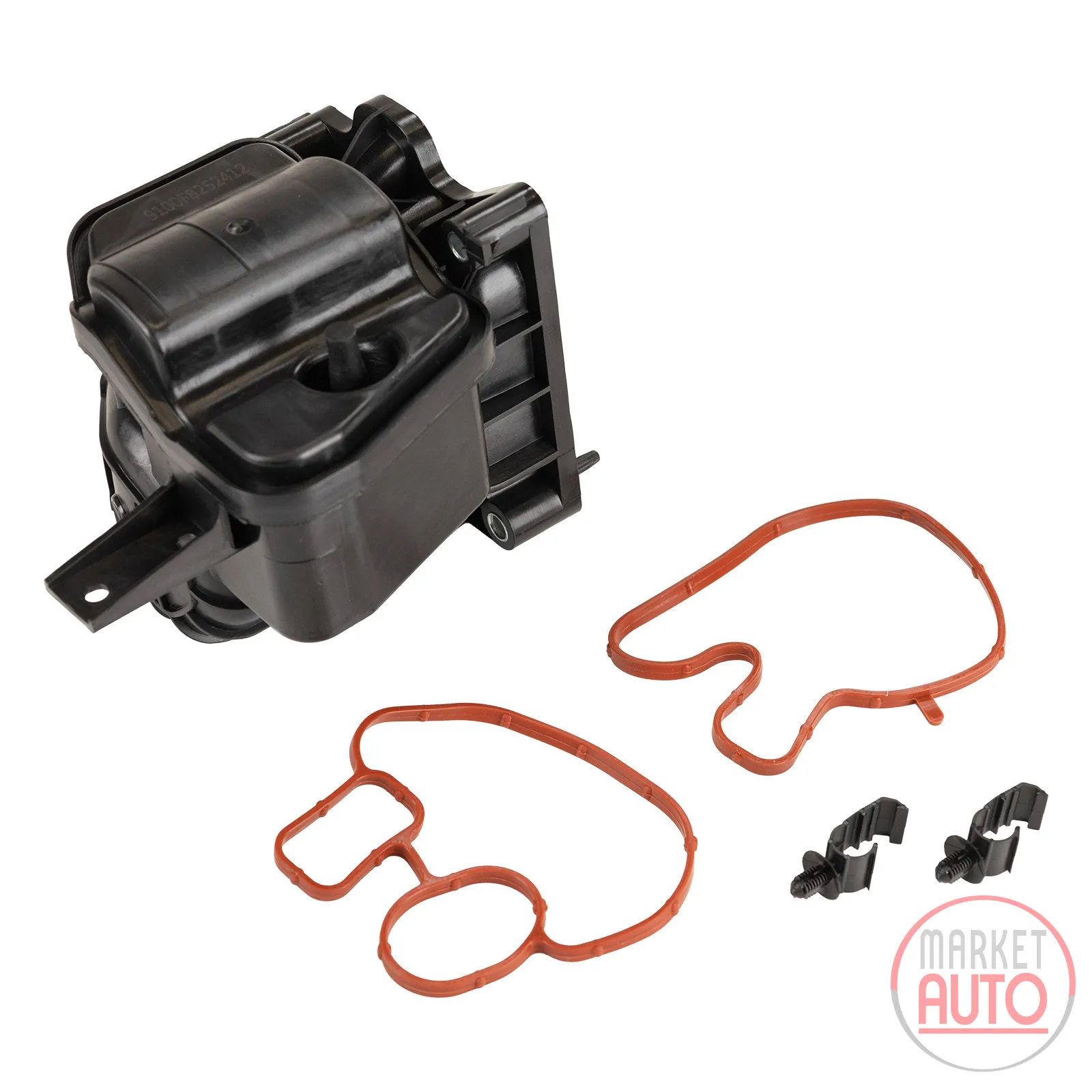 cover for heat exchanger EGR valve