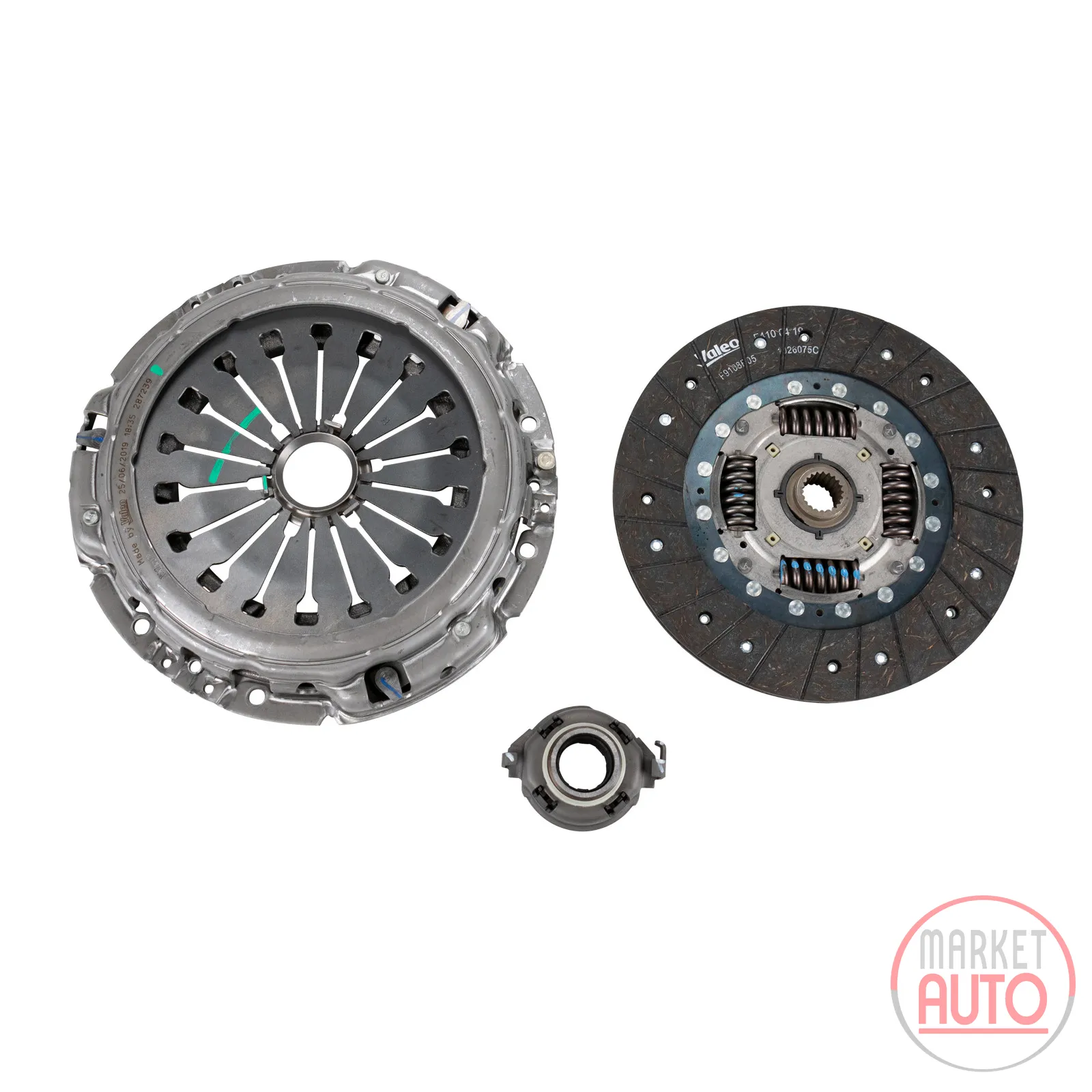 Clutch 3-component kit 235 mm Valeo
