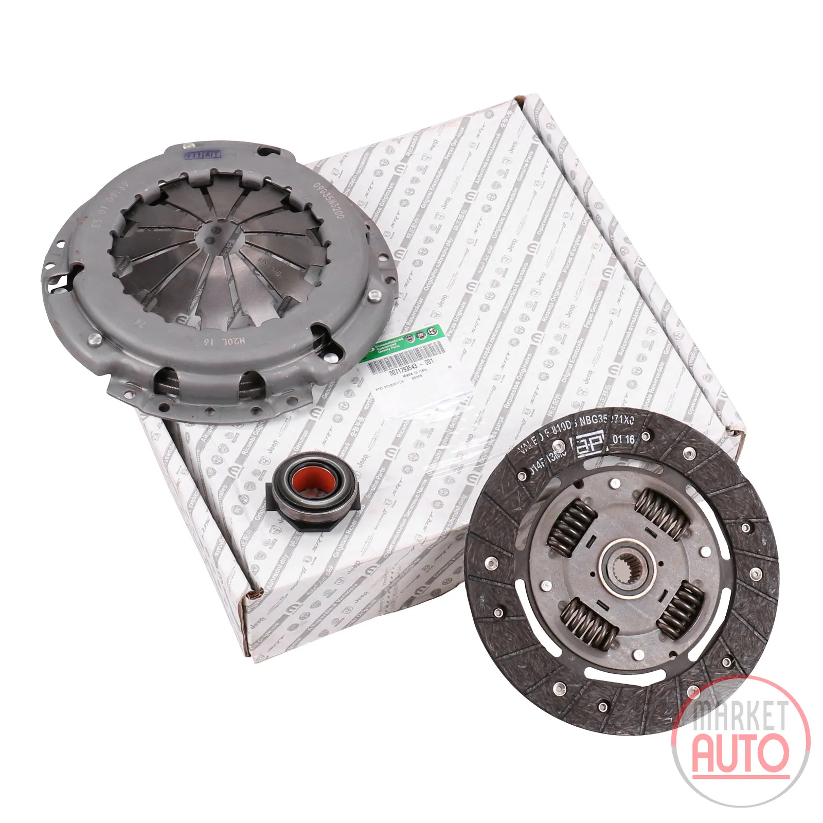 Clutch original 3-component kit 190 mm
