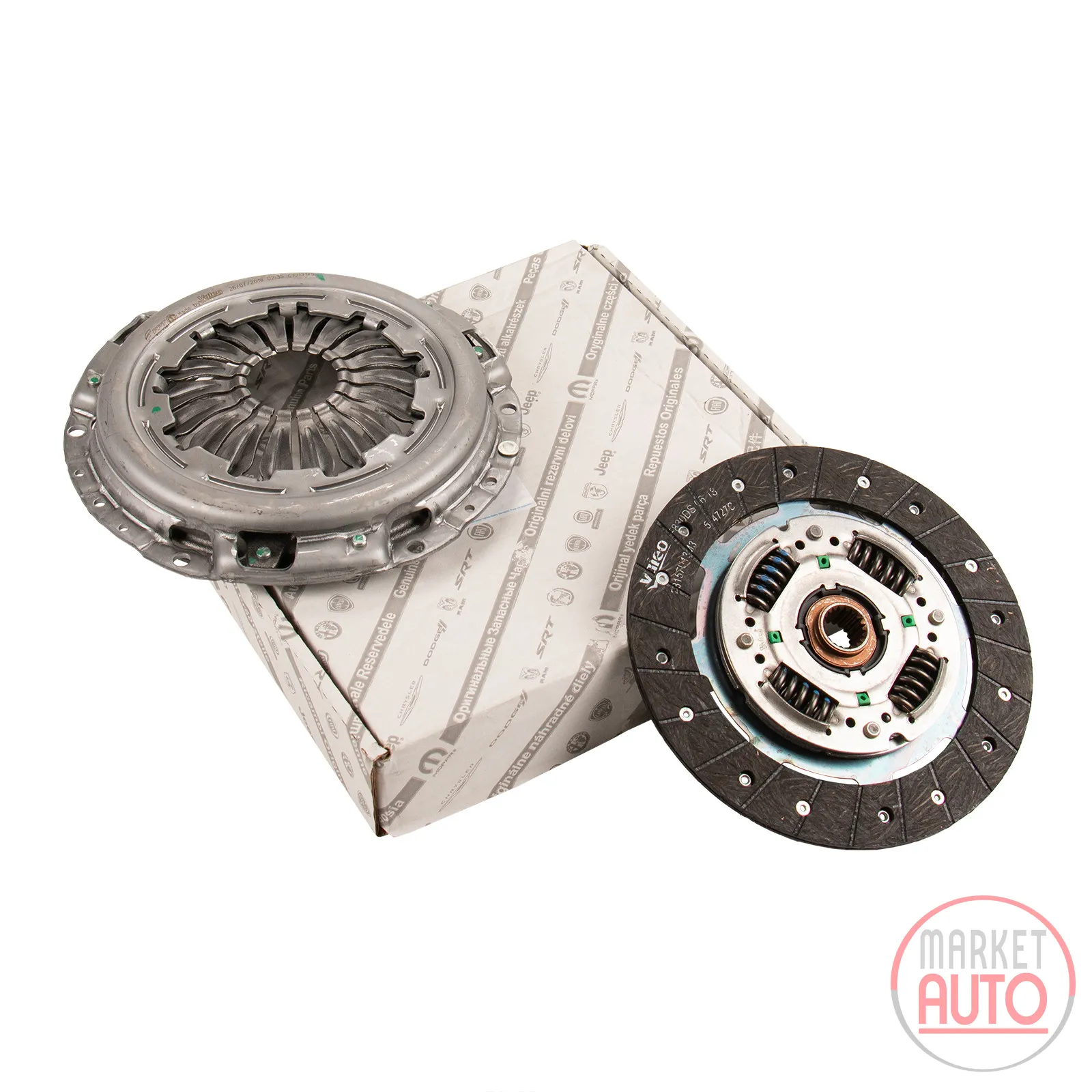 Clutch kit original 2-component kit for Euro 5+