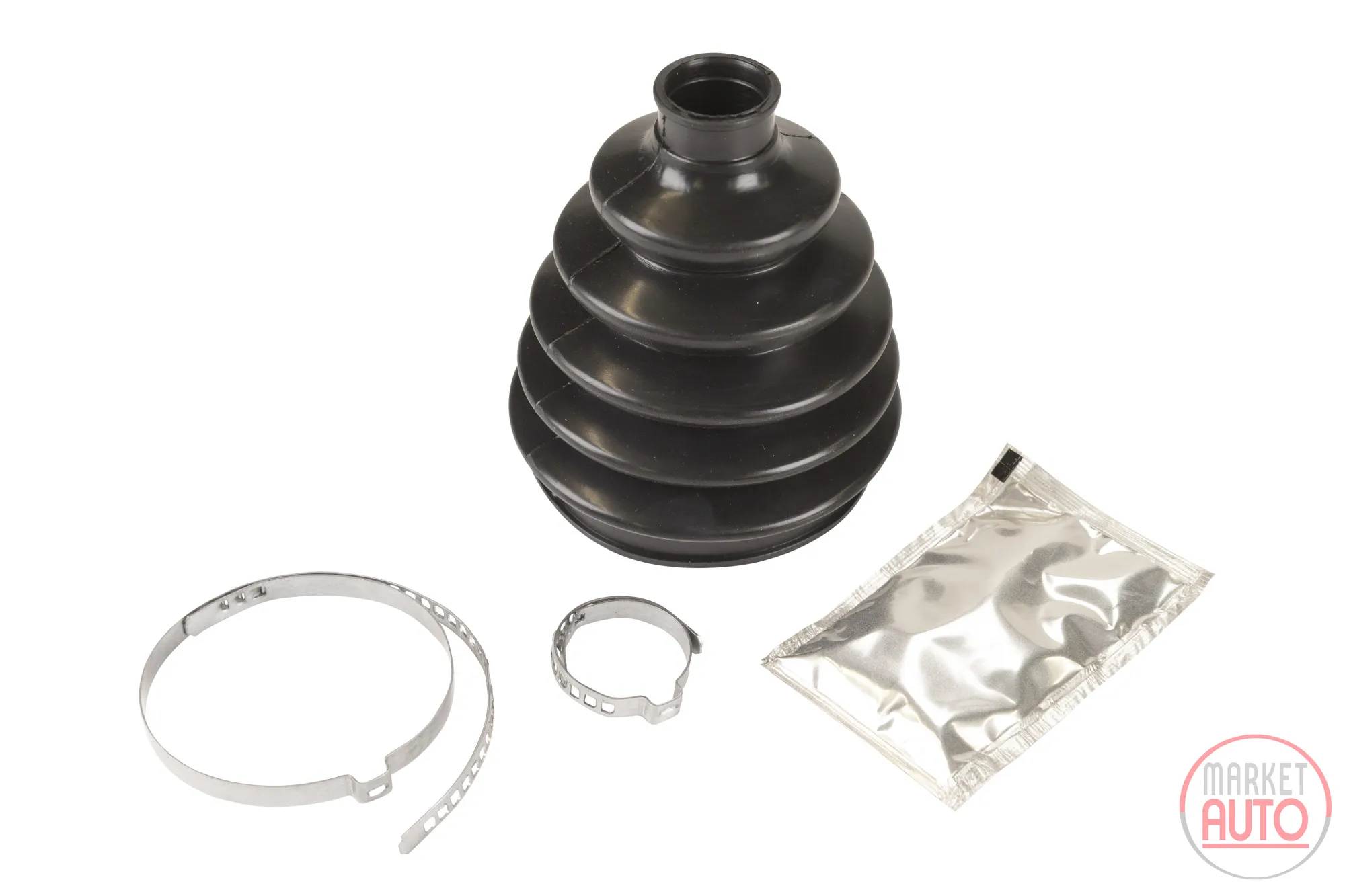 Axle boot kit outside