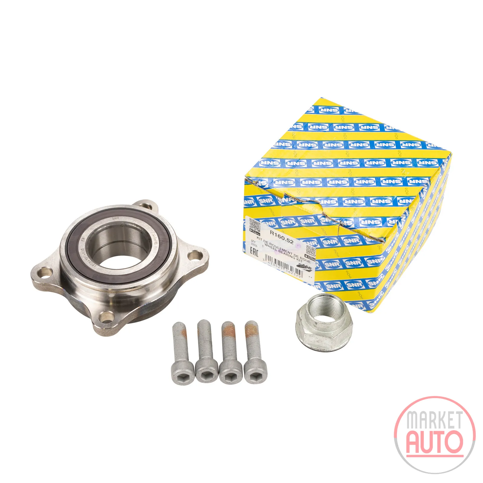 ABS sensor wheel bearing kit front NTN-SNR