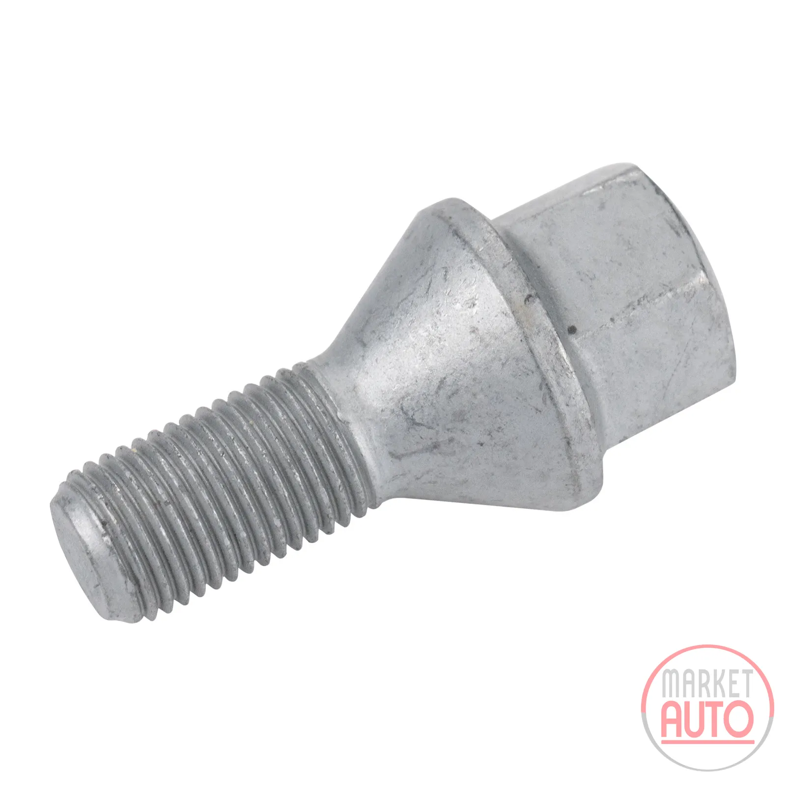 Wheel bolts for aluminum + steel rim L=48.5 M12 X 1.25 thread L=22 mm