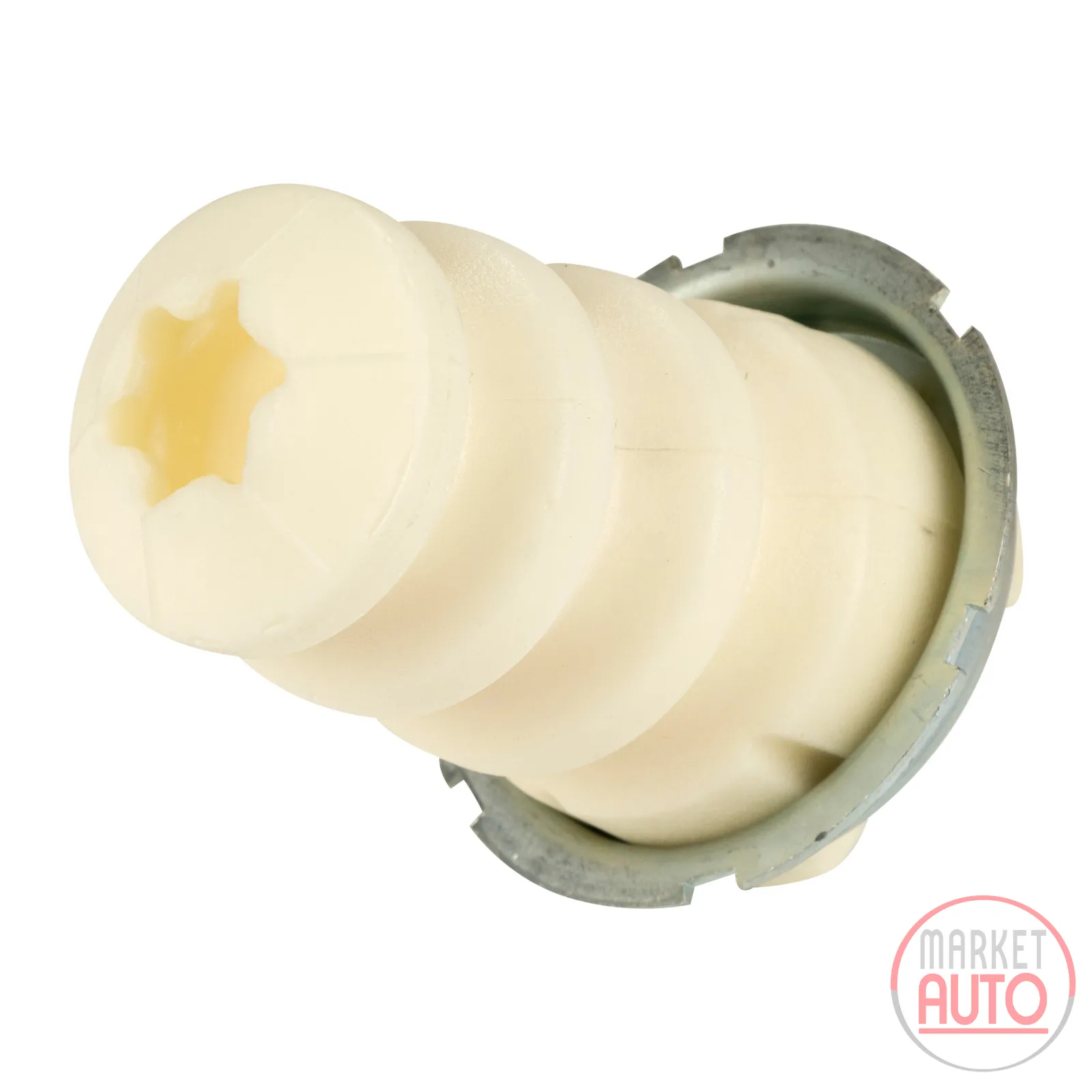 Rear axle stop rubber