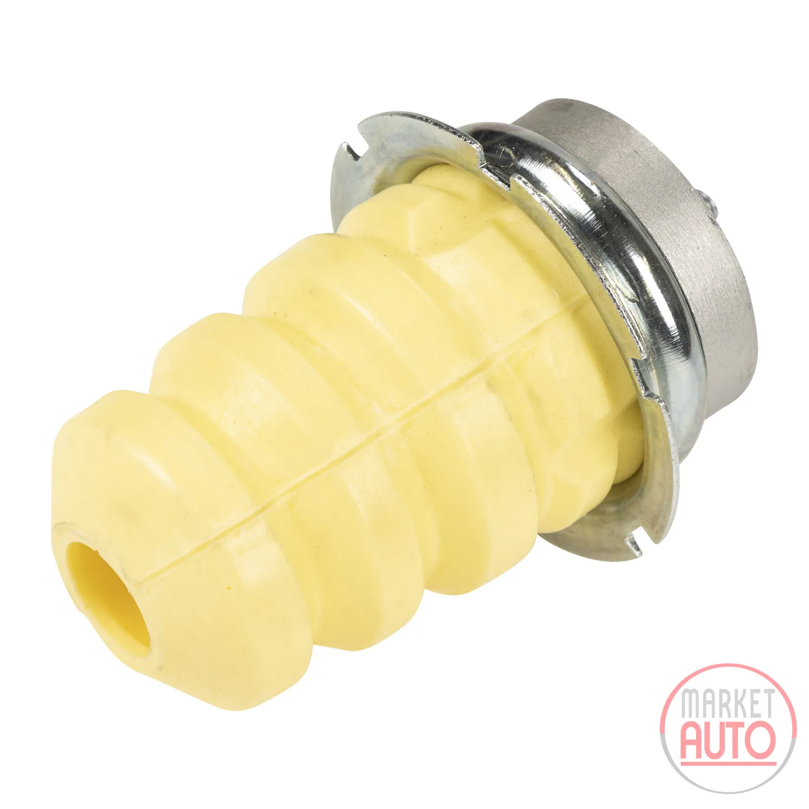 Rear axle stop rubber